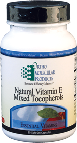 Natural Vitamin E Mixed Tocopherols